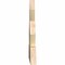 Ekena Millwork Saratoga Rough Sawn Timber Gable Bracket, Douglas Fir, 36"W x 24"H x 2"D x 6"F, 16/12 Pitch GBW036X24X0206SAR00RDF - alternate 3